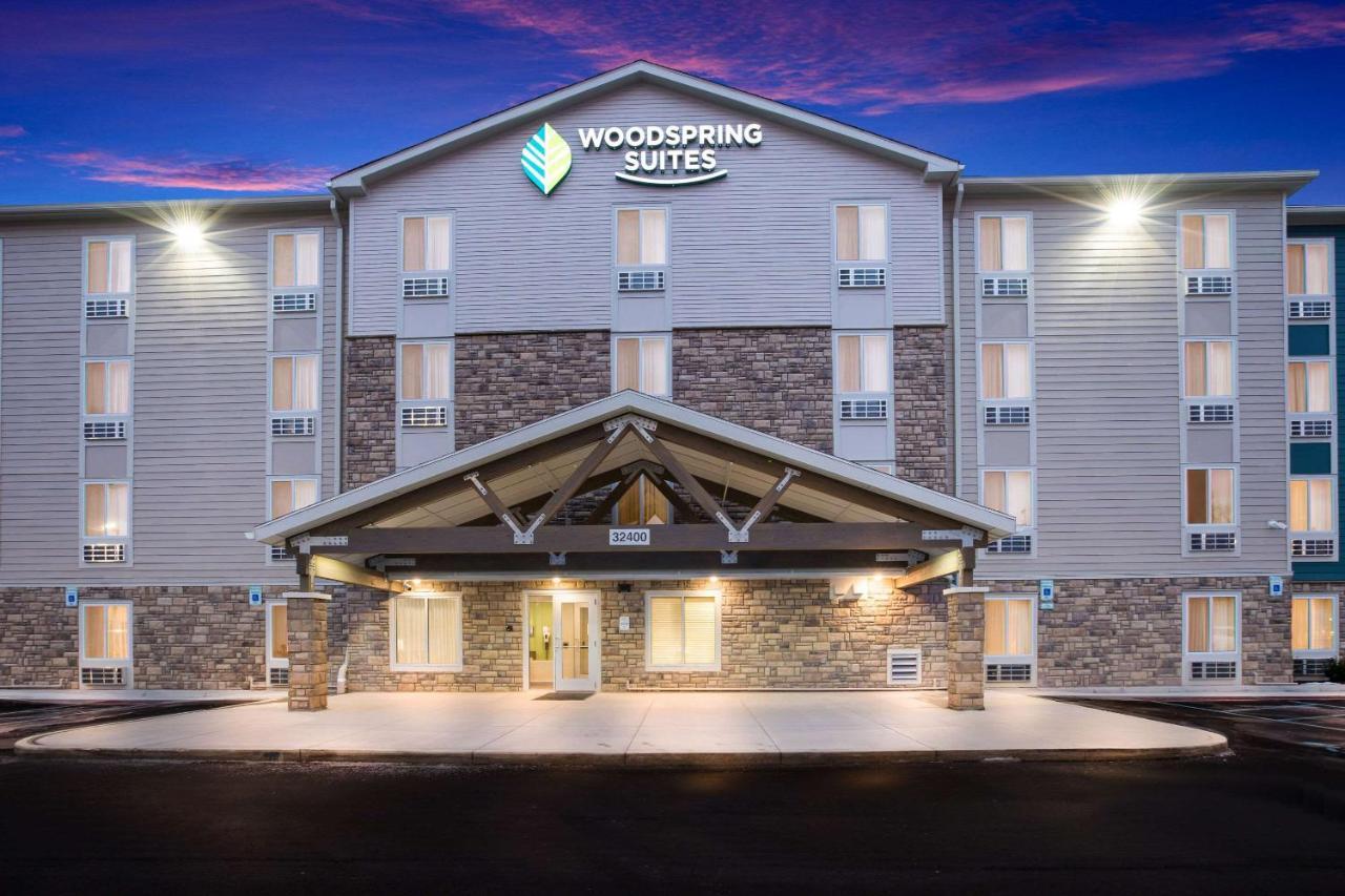 Woodspring Suites Detroit Madison Heights Eksteriør billede